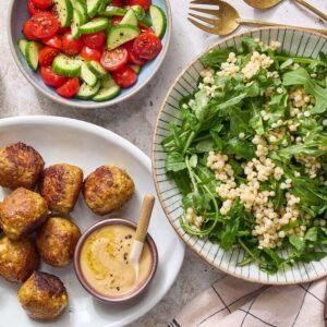 Shawarma Turkey & Feta Meatballs