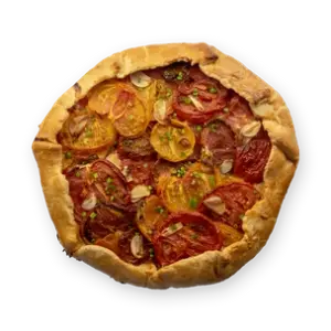 Tarte rustique à la tomate